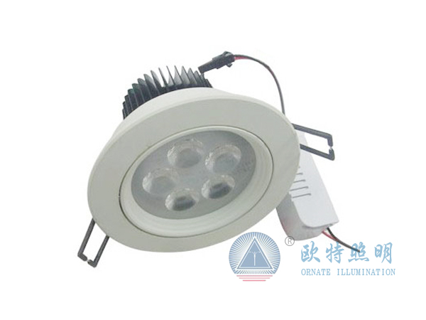 厂家供应220V大功率5W天花灯，LED天花灯