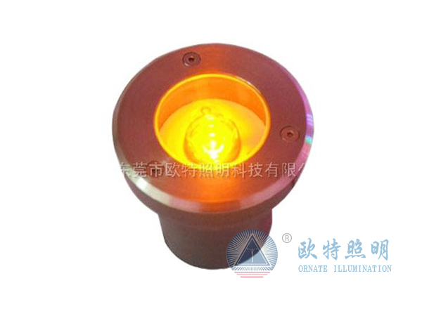 led埋地灯 led照明射灯 1W夜景照明led射灯 