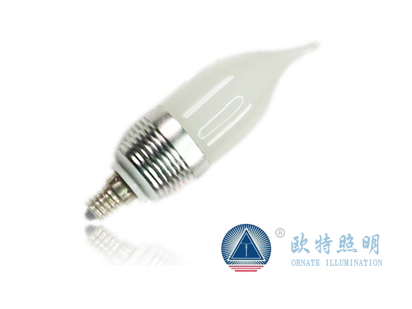 LED供应新款大功率LED蜡烛灯、3W、室内照明、商业照明灯具