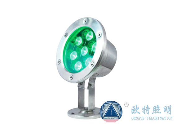 厂家供应大功率7WLED水底灯,质保两年.
